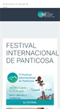 Mobile Screenshot of festivalpanticosa.com